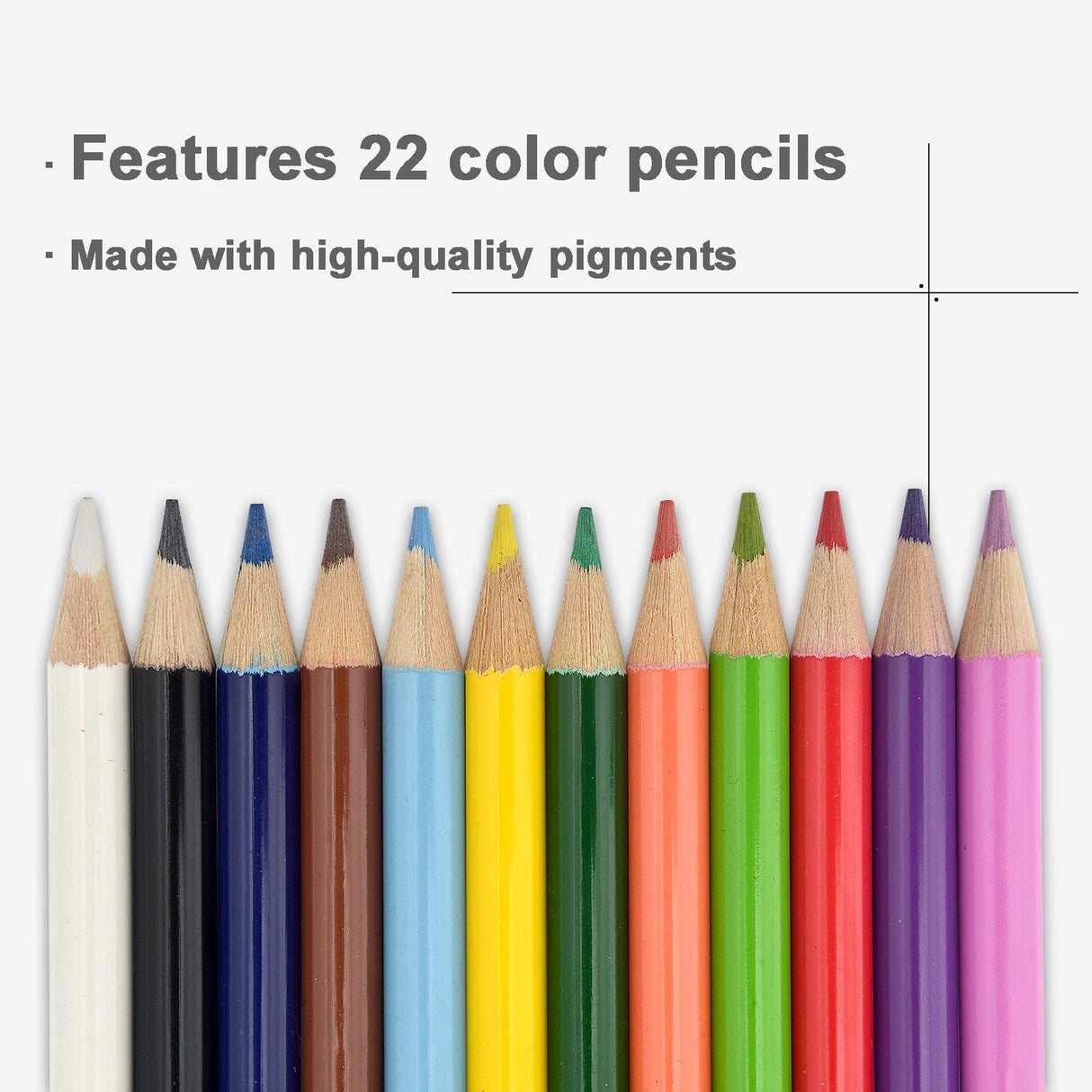 Darnassus 132-Piece Art Set, Deluxe Professional Color Set, Art Kit for Kids and Adult, With Compact Portable Case Darnassus