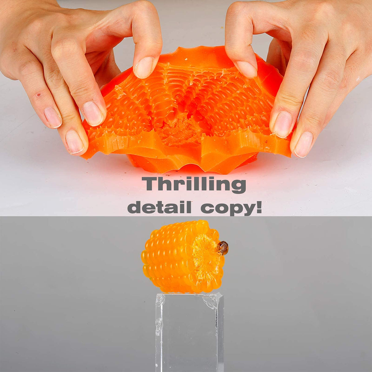 BBDINO Silicone Mold Making Kit, Fast Cure Soft Mold Making Silicone Rubber 2.2 lb(35 Oz), Liquid Silicone for Mold Making, for BBDINO