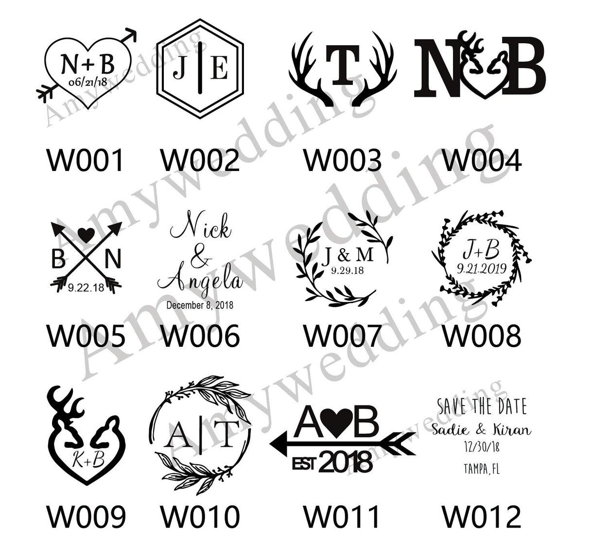 Custom Handcrafted Wood Branding Iron Stamp for Leather & Wood - Perfect Personalised Gift Generic