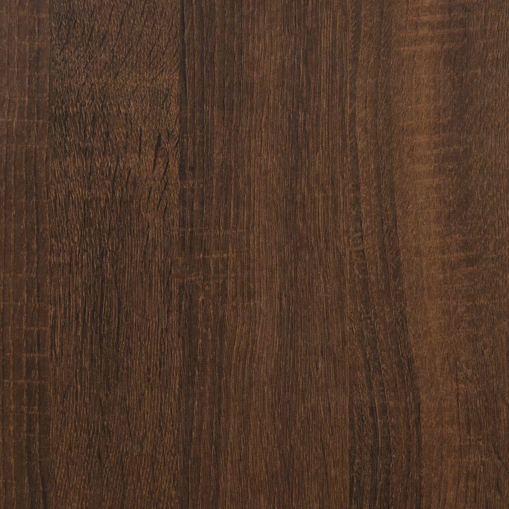 RUtavm Furniture Set-Wardrobe Brown Oak 82.5x51.5x180 cm Engineered Wood RUtavm