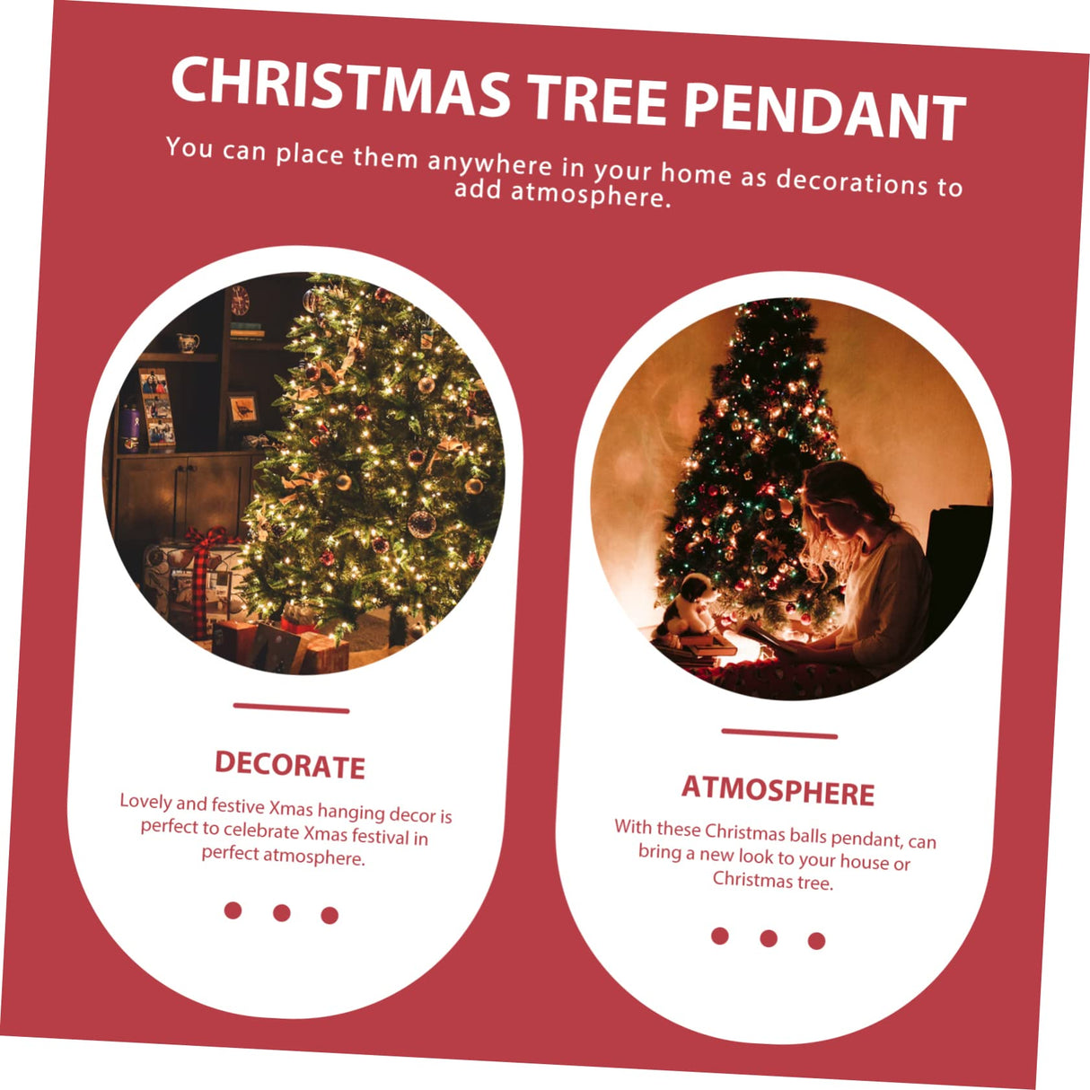 EXCEART 60 Pcs Christmas Deer Pendant Deer Head Wood Cutouts Wooden Deer Head Christmas Ornaments Reindeer Wooden Decor Christmas Tree Decorations EXCEART