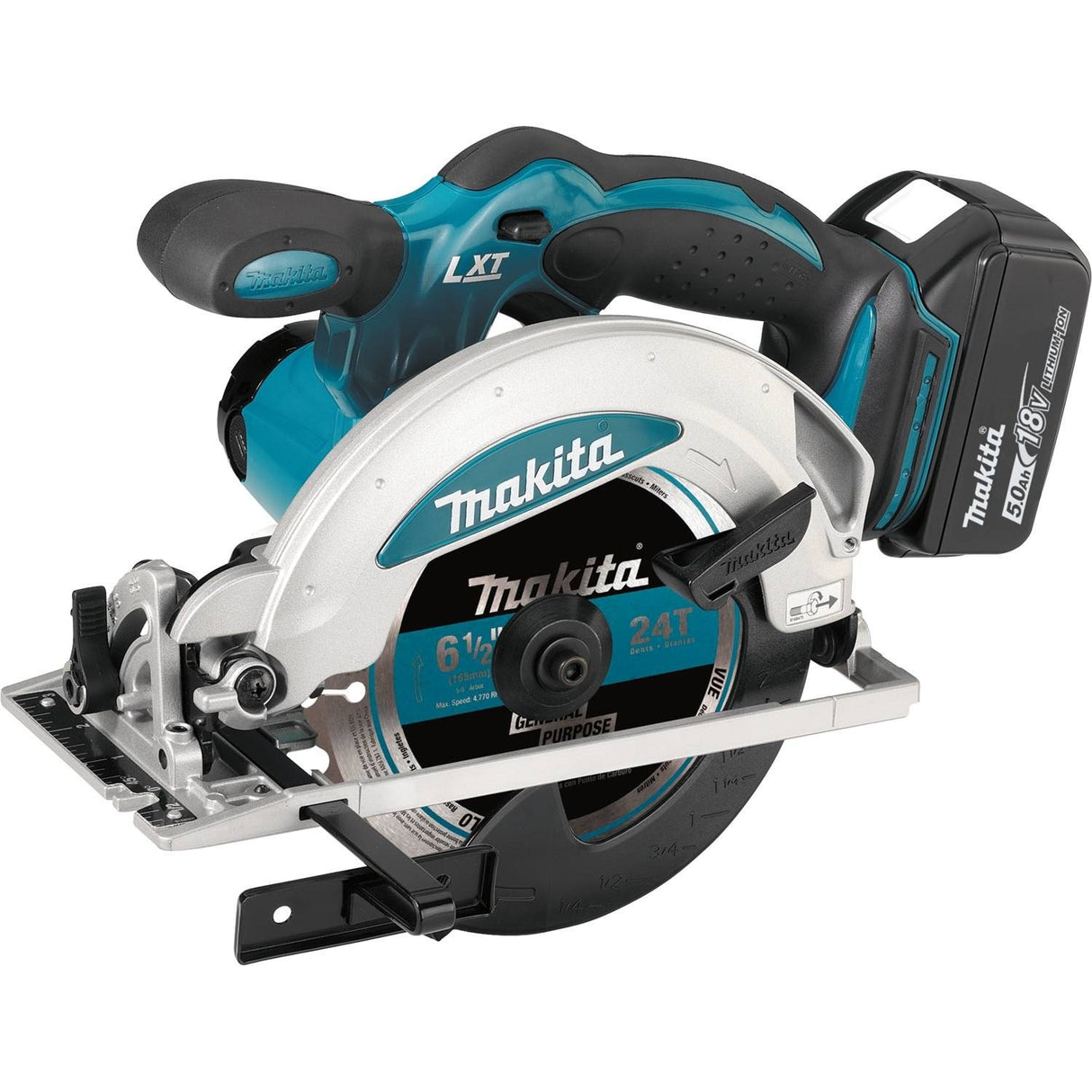 Makita XSS01T 18V LXT Lithium-Ion Cordless 6-1/2" Circular Saw Kit (5.0Ah) Makita