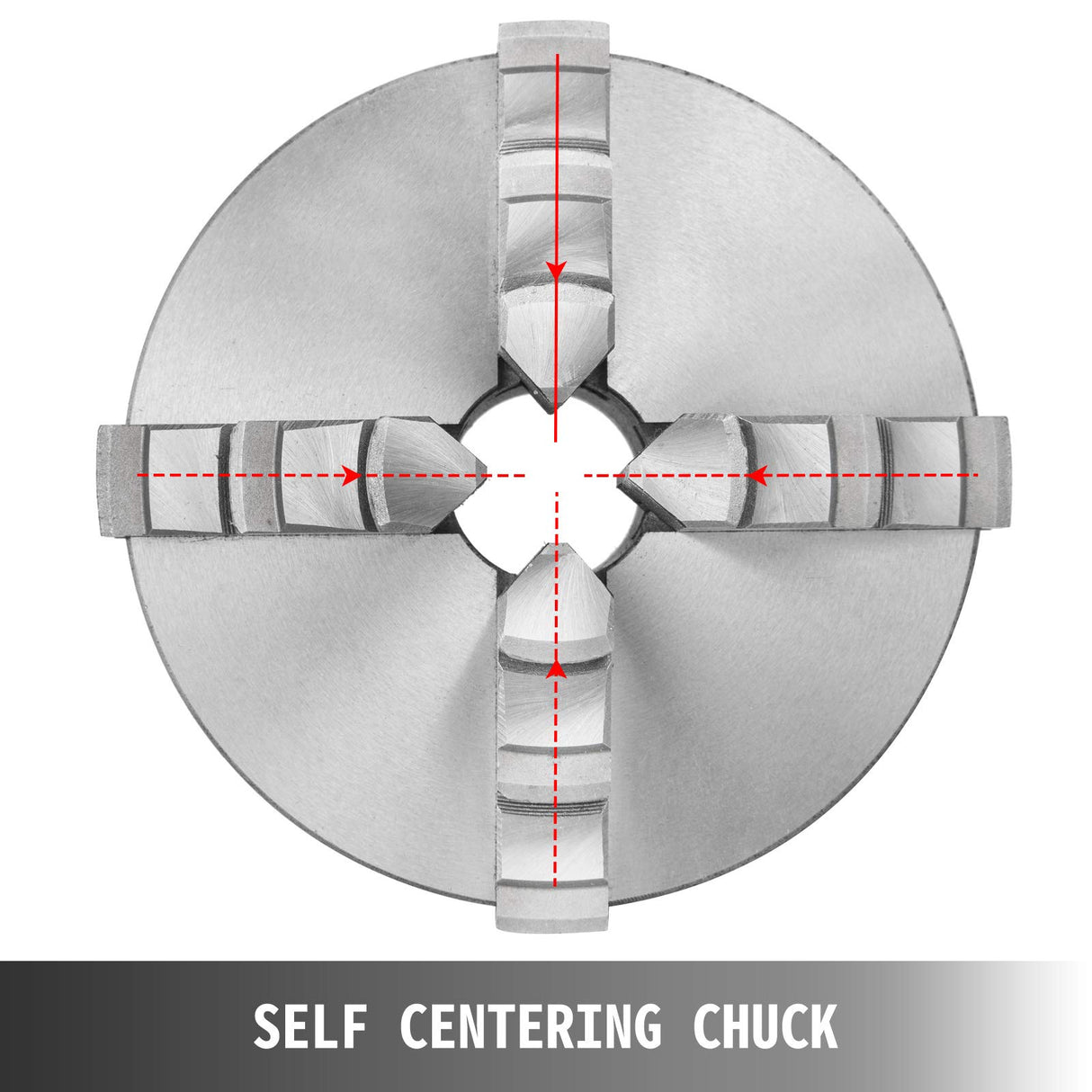 VEVOR Mini Metal Lathe Machine, 7'' x 16'', 800W Precision Benchtop Power Metal Lathe, 150-2500 RPM Continuously Variable Speed, with 3.9'' 3-jaw VEVOR