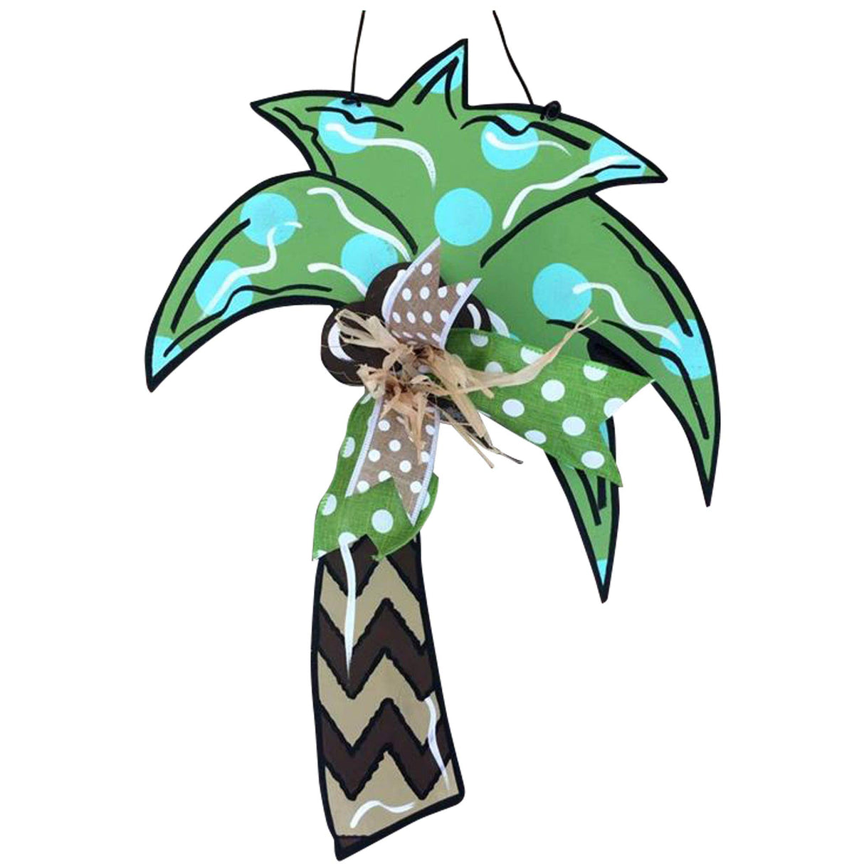 Palm Tree Cutout Unfinished Wood Nautical Decor Summer Decor Beach House Decor MDF Shape Canvas Style 1 (12") Diverse Woodworking