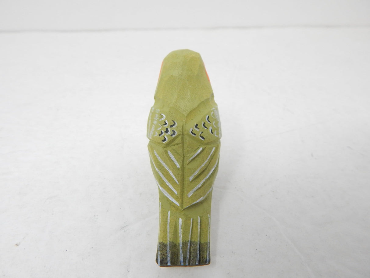 Selsela Dove Figurine Decoration Mourning Pigeon White Turtledove Bird Miniature Wooden Art Decoy Carved Small Animal Selsela