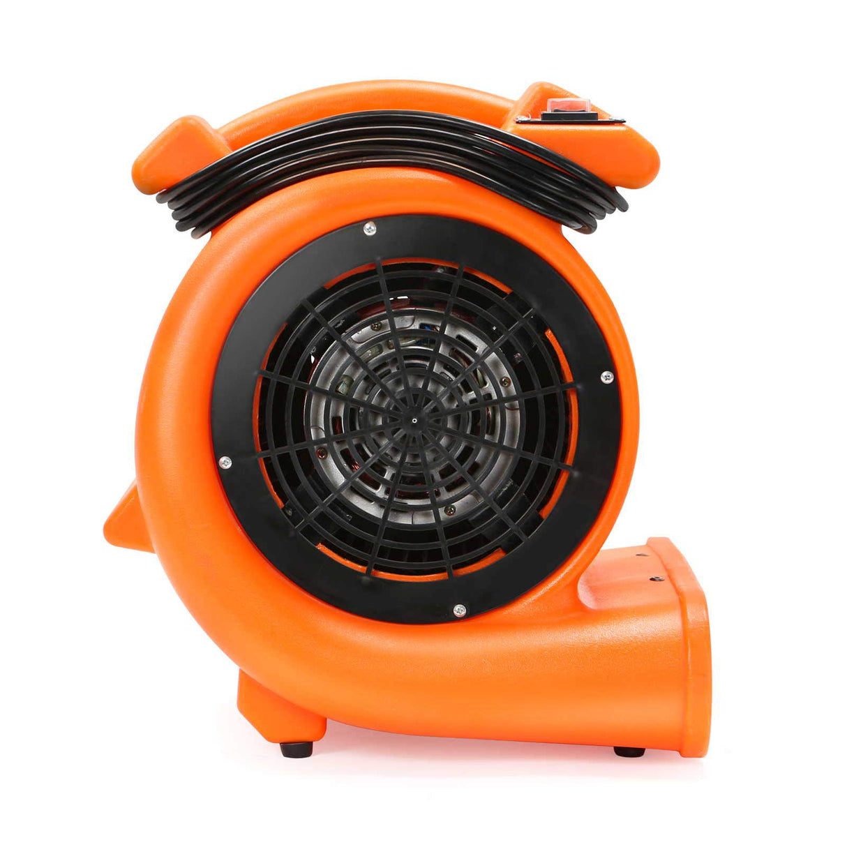 Dryser Air Mover Carpet Dryer 2 Speed 1/2 HP Industrial Floor Fan - Orange Carpet Drying Fan Floor Blower Dryser