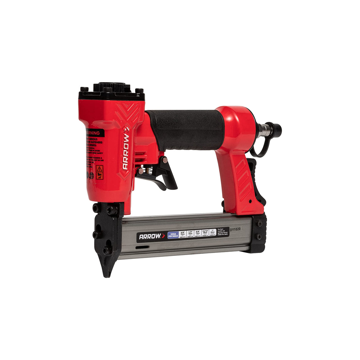 Arrow PT23G 23 Gauge Compact Pneumatic Pin Nail Gun, Oil-Free, Fits 3/8”, 1/2”, 5/8”, 13/16” and 1” Nails Arrow Fastener