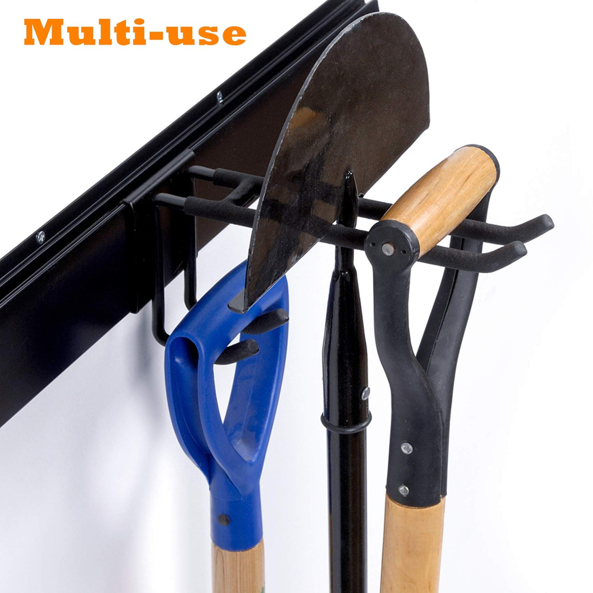 WALMANN Garage Storage Organization System Ski Wall Rack 10 Pairs of Skis Mount Hanger Home Shed and Garage Snowboard Wall Rack System Holds Up to Walmann