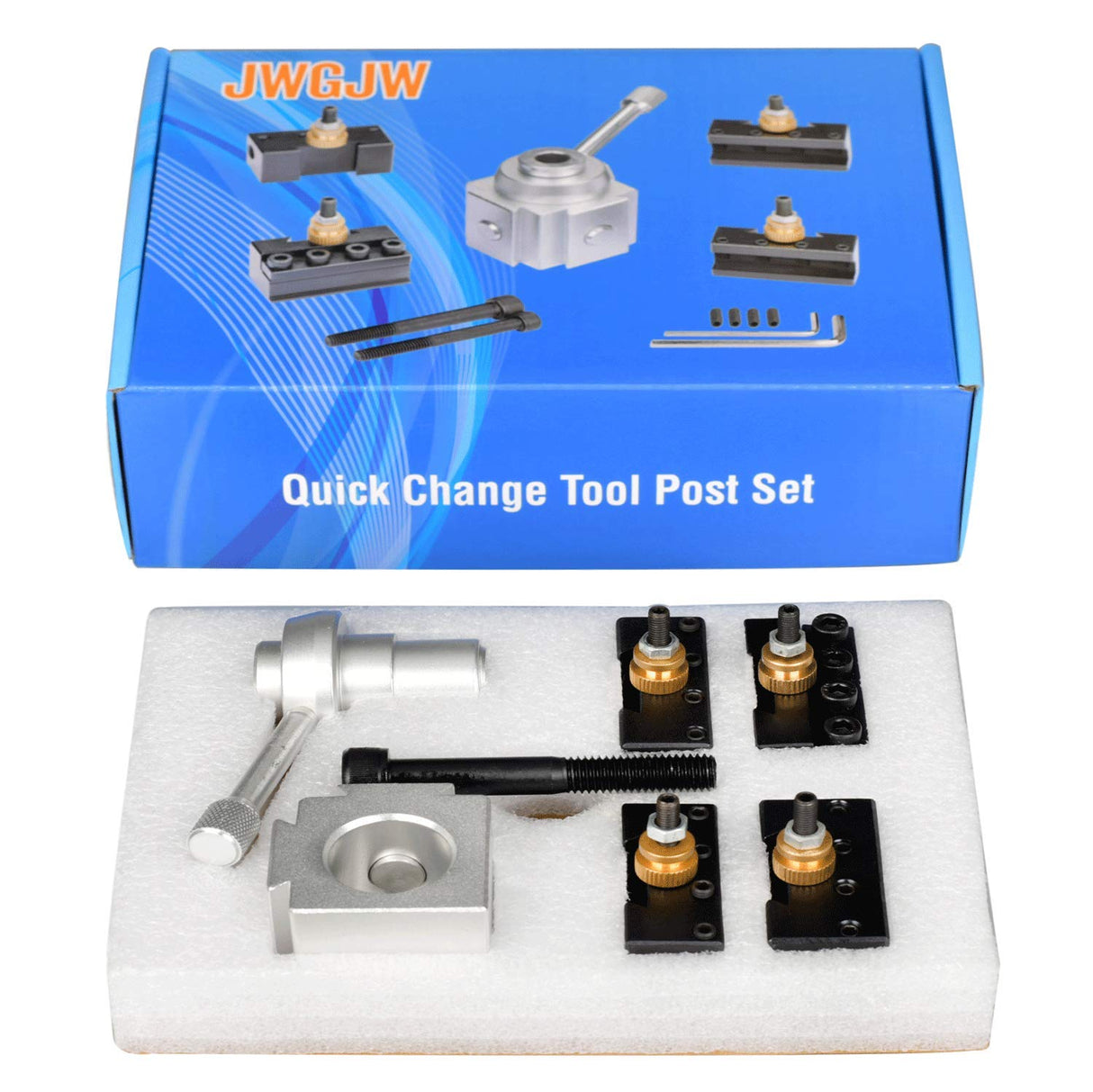 JWGJW 120034 Tooling Package Mini Lathe Quick Change Tool Post & Holders Multifid Tool Holder JWGJW