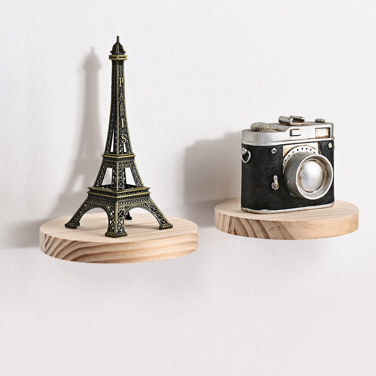 Yangbaga (5) Pack 8 inches Large Wood Slices for Centerpieces-Unfinished Natural Round Wooden Discs Decorative Tray Wood Slices for DIY Yangbaga