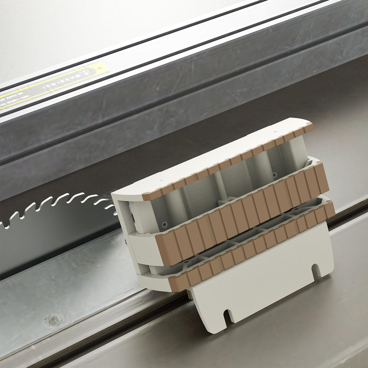 Push Block for Table Saws, Router Tables, Band Saws & Jointers - Cuts Safe - Easy to Assembly WoodArtSupply