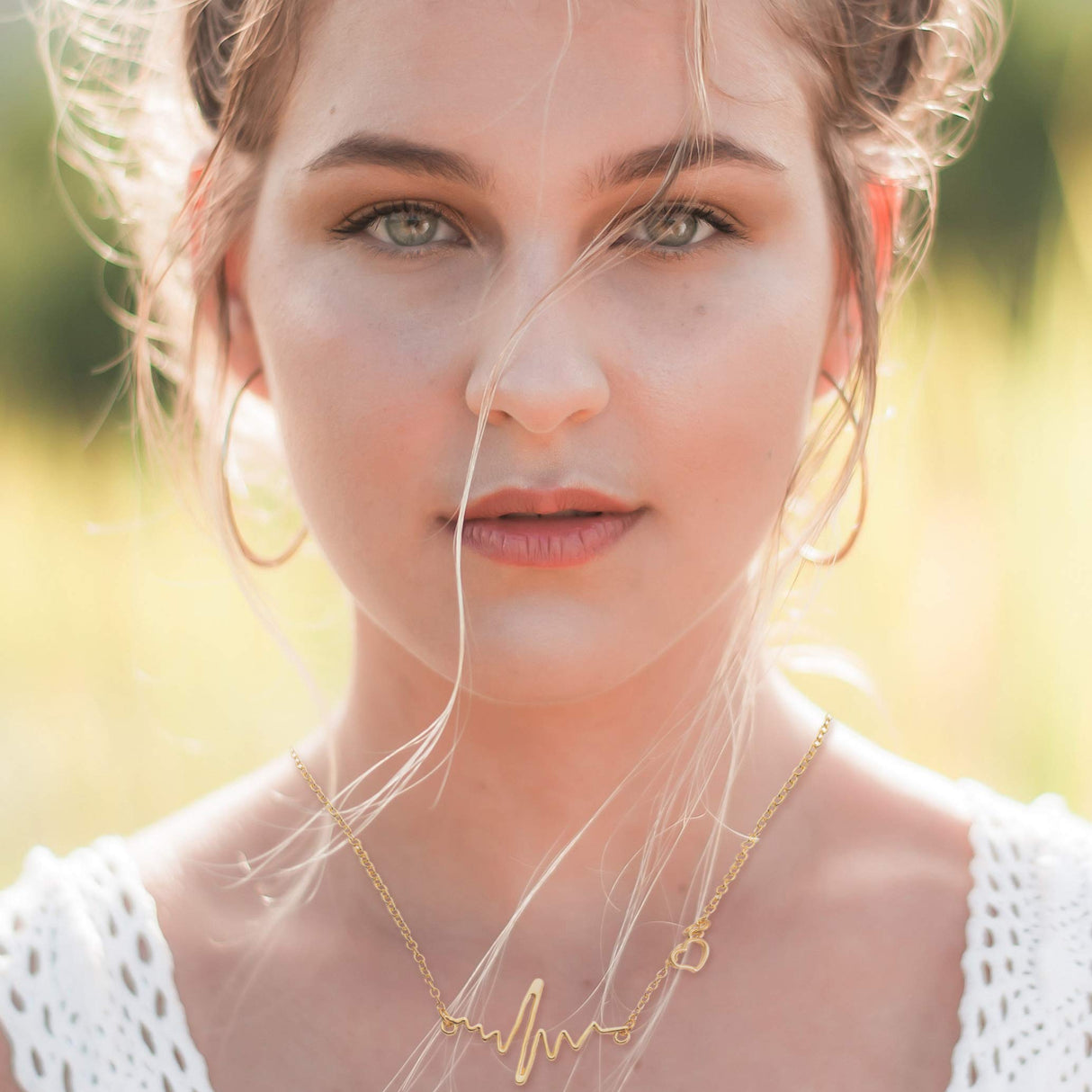 Necklace and Earring Jewelry Set, with 24 Pairs Layered Ball Dangle Hoop Stud Earrings and 4 PCS Necklaces of Different Lengths for Women Jewelry AROIC