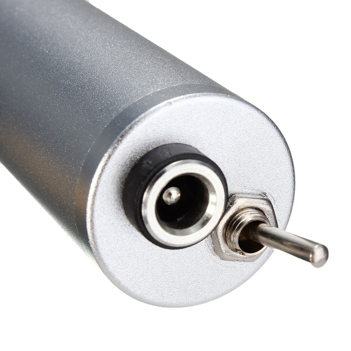 Yakamoz 0.7-1.2mm Mini Micro Electric Aluminum Hand Portable Handheld Drill with 15pcs Drill Bits, 2A Power Supply Included YAKAMOZ