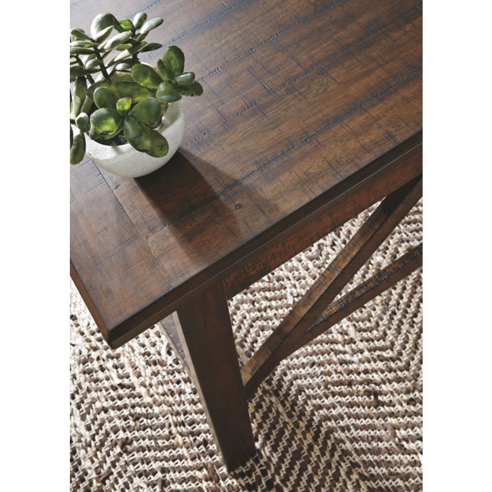 Signature Design by Ashley Baldridge Rustic Home Office Desk, Distressed Brown Signature Design by Ashley