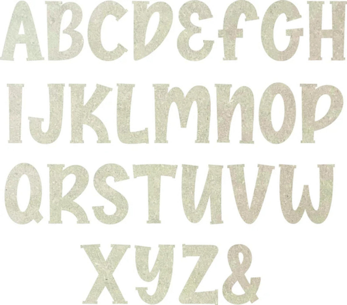 Unfinished Wooden Letter 8 Inch R Kids Learning Letters, Craft, Wood Letter Alphabet Nursery Decor, Lemon Spark MDF Wall Hanging Door Hanger NEXTCraft