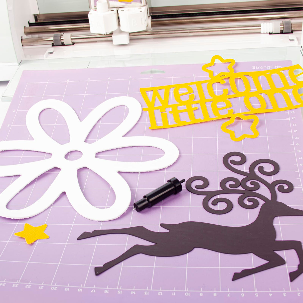 Deep Cut Blade for Maker 3/Maker/Venture/Explore 3/Air 2/Air/One, Deep Point Blade and Housing for Cutting Metallic/Genuine Leather, Craft/EVA Foam, OVAN