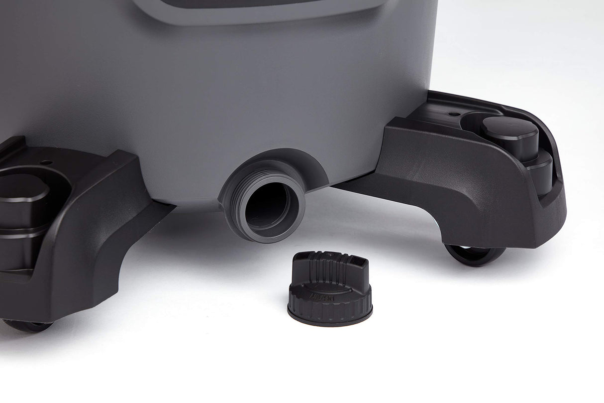 RIDGID 62703 RT1200 NXT 12-Gal. Wet Dry Shop Vacuum with Casters, 5.0 Peak HP Motor, and Pro Locking Hose,Dark Gray and Red RIDGID