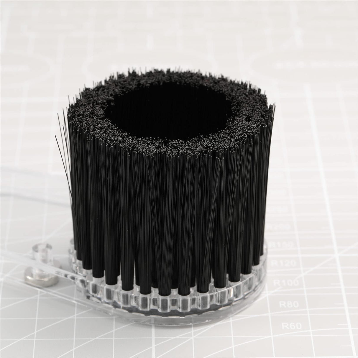 Genmitsu CNC Dust Shoe ABS Cover Cleaner for 3018 Series CNC Router/CNC Machines with a 42mm Diameter Motor, Hose Adapter Outer Diameter 38mm (1.5″), Genmitsu