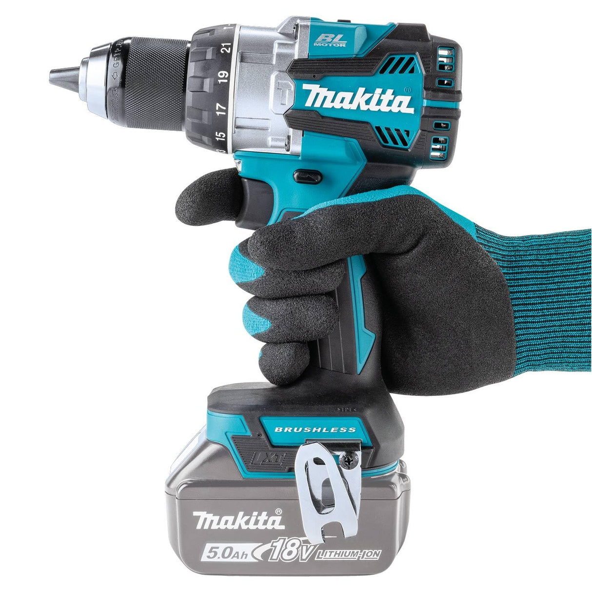 Makita XPH16Z 18V LXT® Lithium-Ion Compact Brushless Cordless 1/2" Hammer Driver-Drill, Tool Only Makita