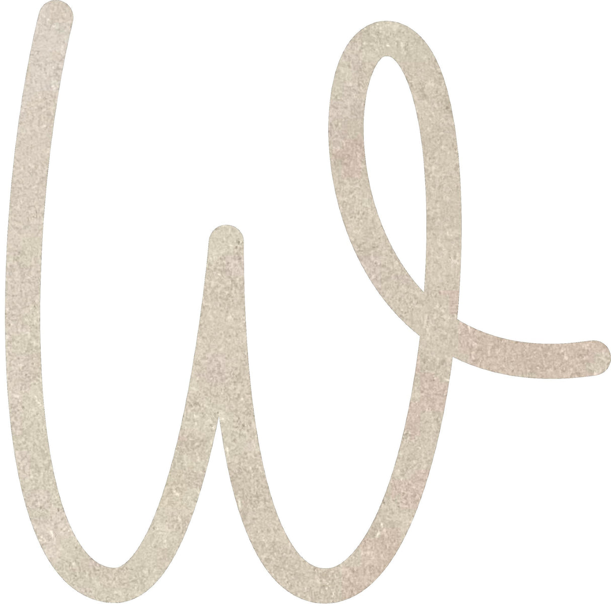 Unfinished Wood Letters 9 Inch W Alphabet, Baleno Handi Font Small Shape, Craft Wall Hanging Decorative Cutout Wall Letter NEXTCraft