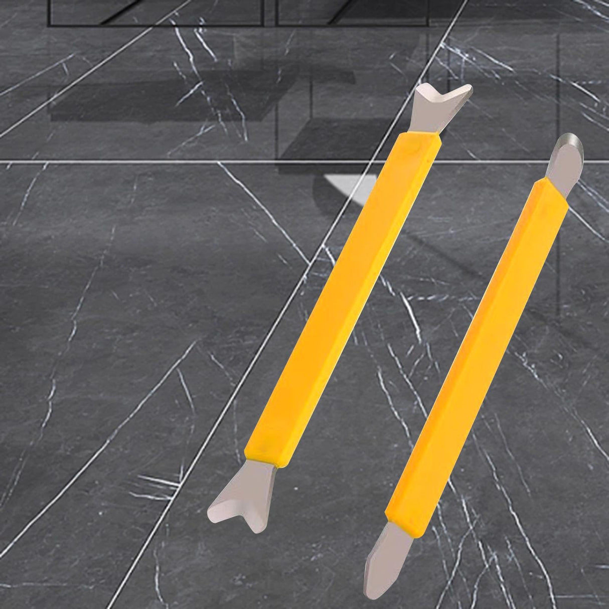 IEUDNS 2x Caulking Tool Caulk Finishing Tool for Internal and External Corners Scraping Caulking Finisher Grout Applying Tool Construction Tool IEUDNS