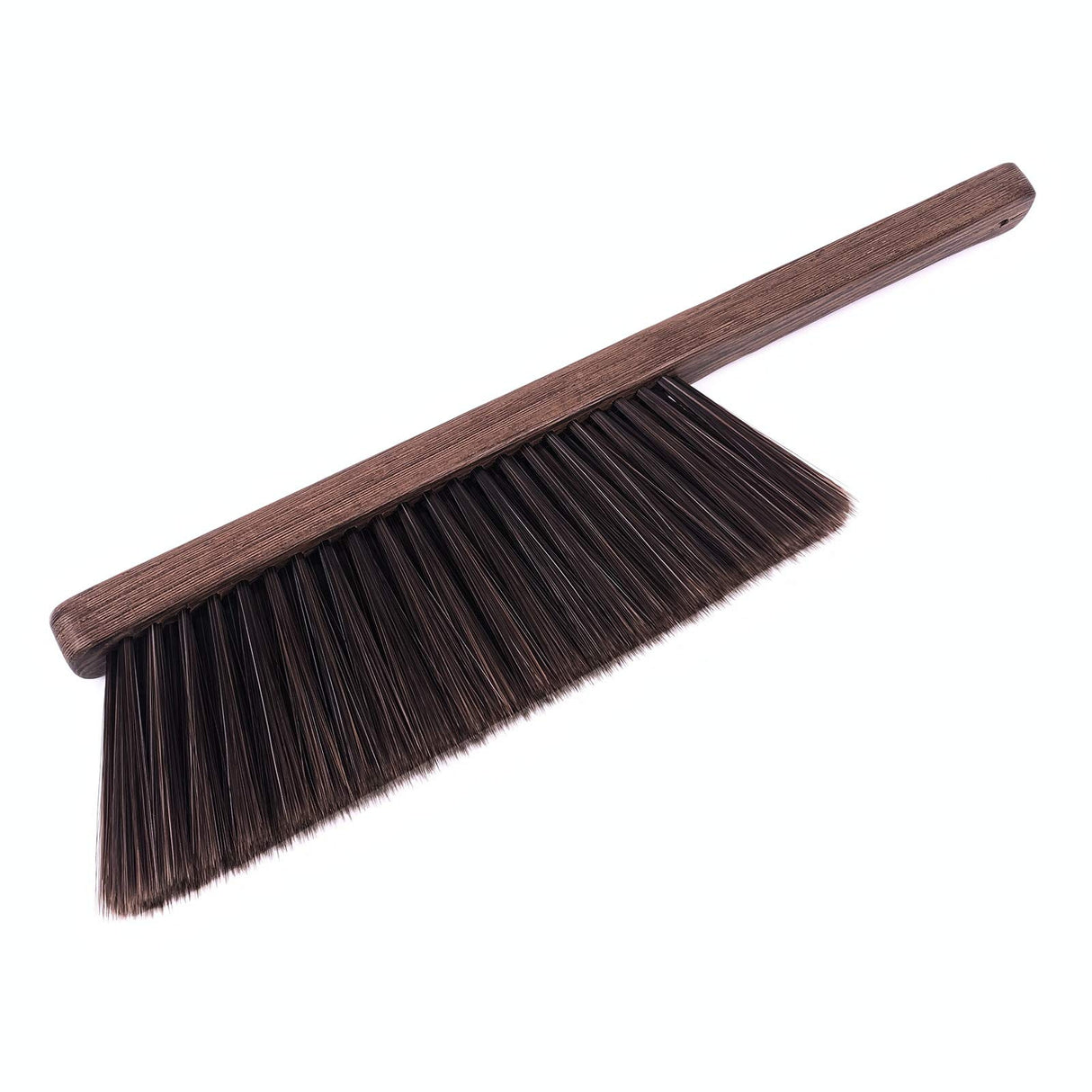 Hand Broom Cleaning Brushes-Soft Bristles Dusting Brush for Cleaning Car/Bed/Couch/Draft/Garden/Furniture/Clothes,Wooden Handle jrceliy