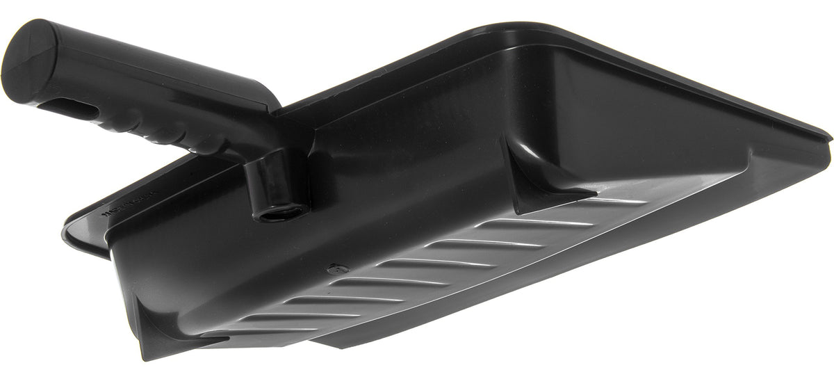 Carlisle FoodService Products 36143703 Flexible Plastic Dustpan, 12" Length, 12" Width, Black Carlisle FoodService Products
