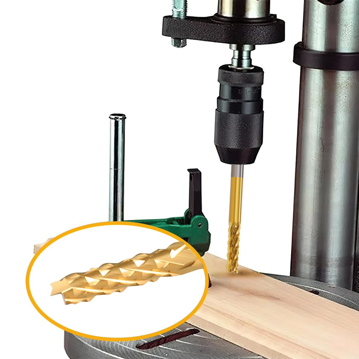 End Mill Sets,10Pcs Titanium Coat End Mill,1/8" Shank 0.8-3mm Micro End Mill Engraving Bits CNC Router Bits for Dremel Rotary Tools HOZLY