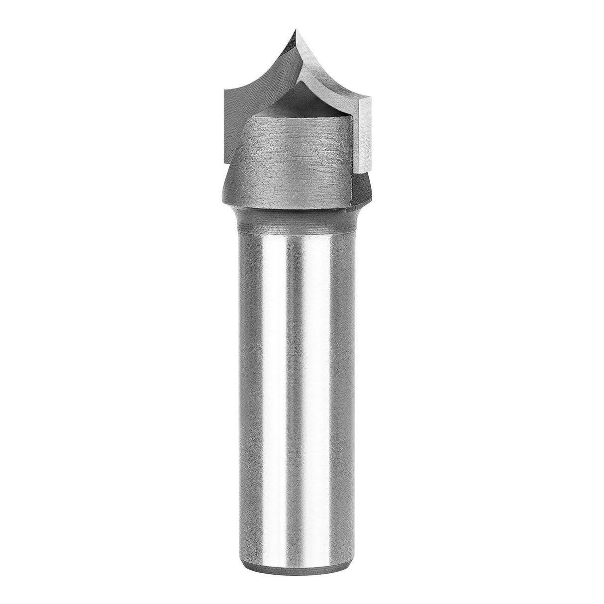 SpeTool 3/8" Radius Point Cutting Rounover Router Bits 1/2 Inch Shank 3/4" Cutting Diameter , 2 Flute Solide Carbide Tipped Round Over CNC Router Bit SpeTool