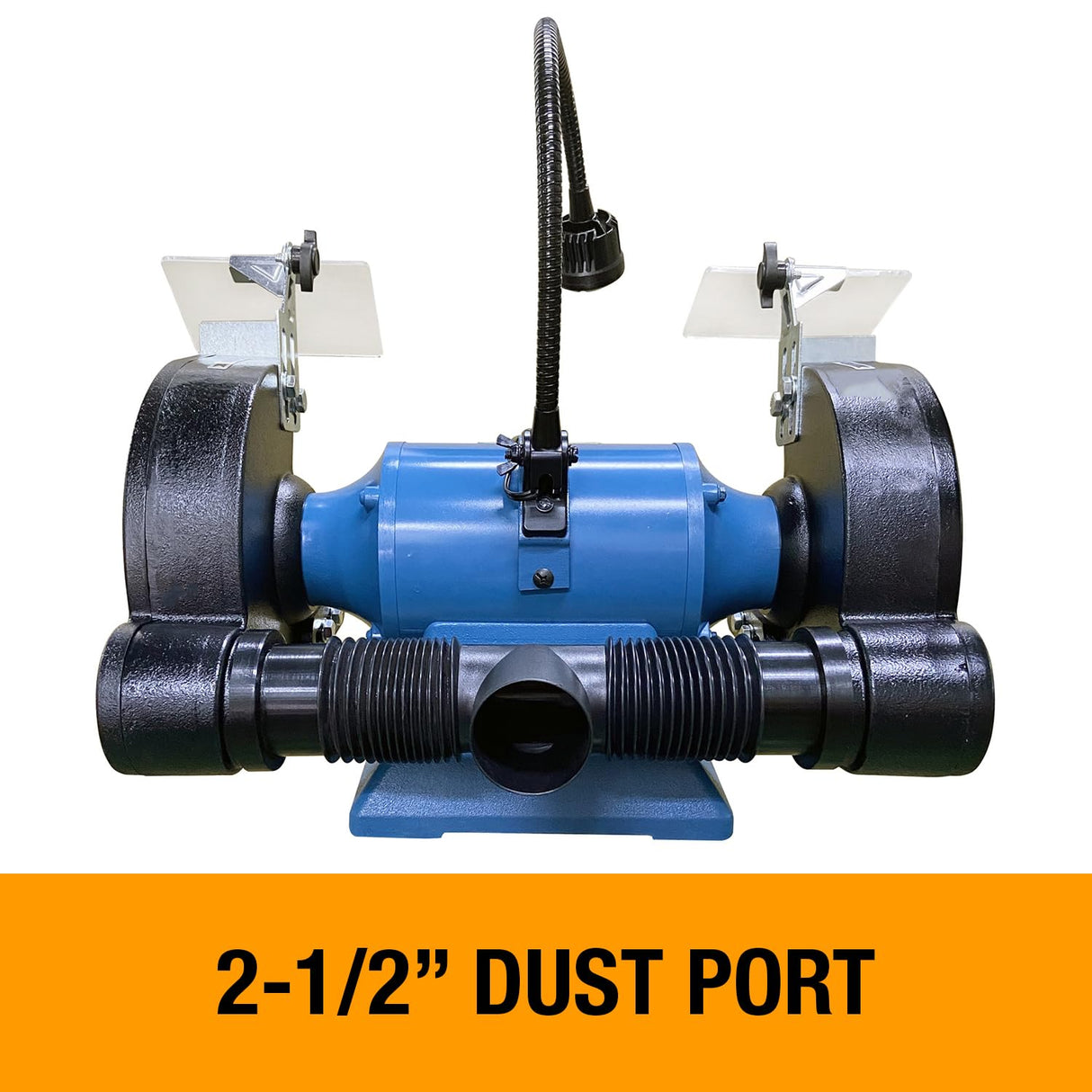 Baileigh 8-Inch Industrial Bench Grinder, 3600 RPM, 115/230V (IGB-8) Baileigh Industrial