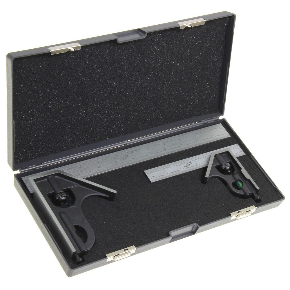 iGaging Combination Square Set 6" & 12" 4R Steel Blade High Precision iGaging