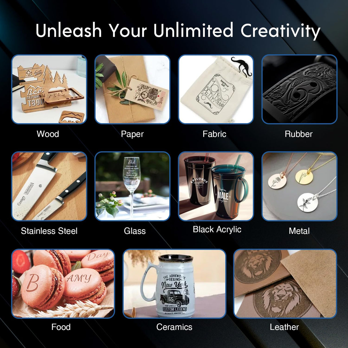 Longer Laser B1, 36W Laser Cutter and Engraver with a 32-bit High-Speed Motherboard, 30,000mm/min Speed, and Air Assist. 180W Engraver for DIY, CNC Longer