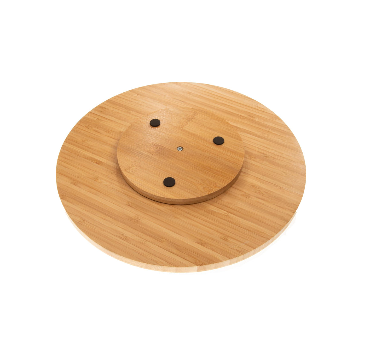 Mateda 12" Bamboo Lazy Susan Turntable for Pantry Cabinet or Table (12 inch) Mateda