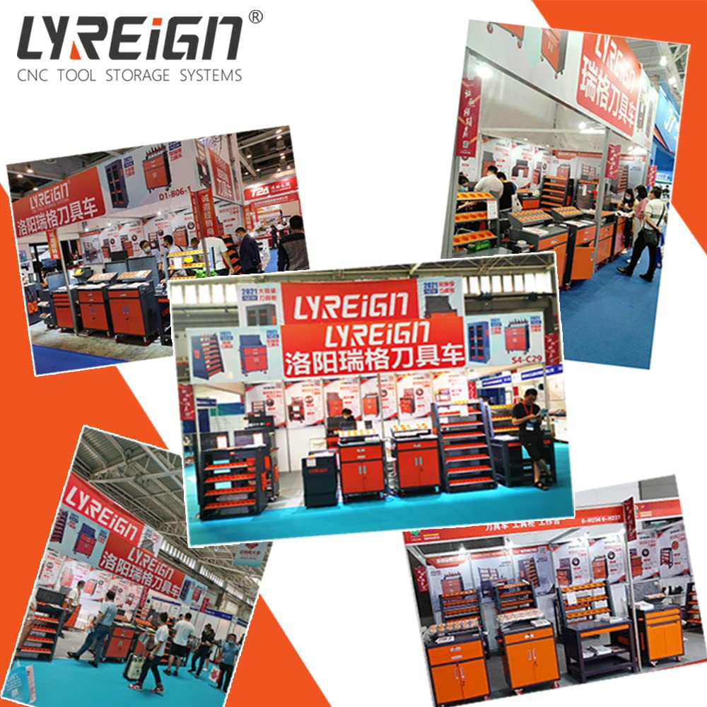 LYREIGN CNC Tool Storage Racks CNC Tool Holder HSK,CAT,BT,ISO,NT,DIN,SK,VDI Square ABS Tool Holder can be Install CAT50-70CAP LYREIGN