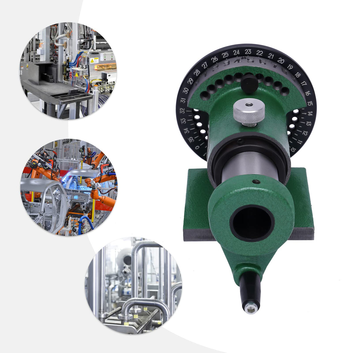 5C Indexing Spin Jigs Fixture Drill Milling Lathe Grinding Indexing Head, Multifunction Worktable Milling Working Table Milling Machine for Grinder SHATUOA