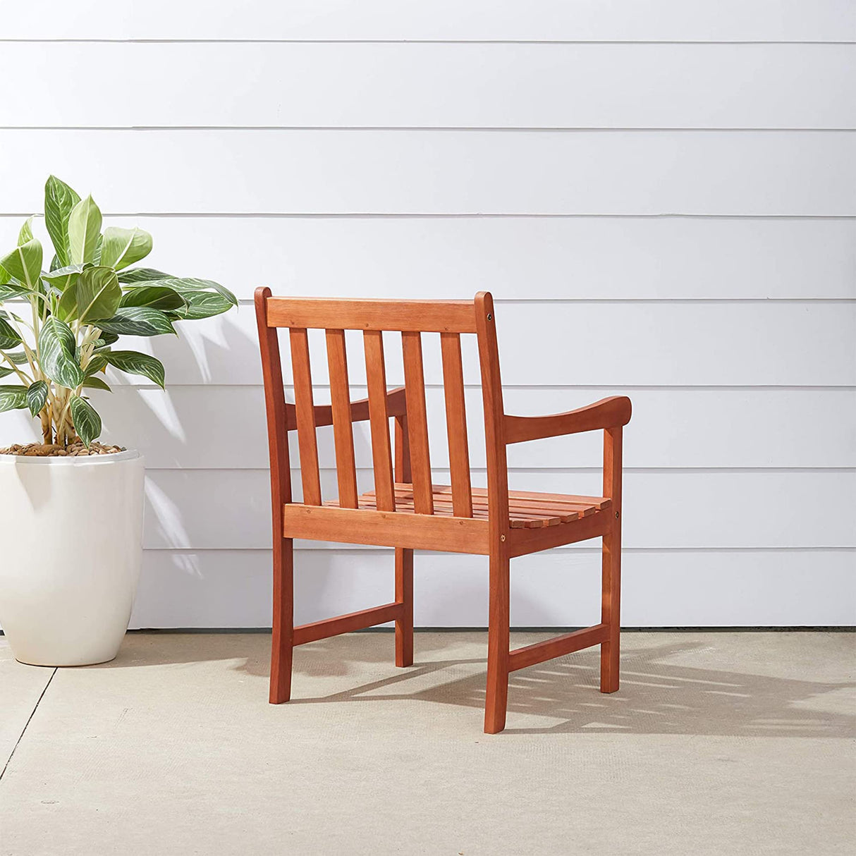VIFAH V415 Outdoor Wood Arm Chair VIFAH