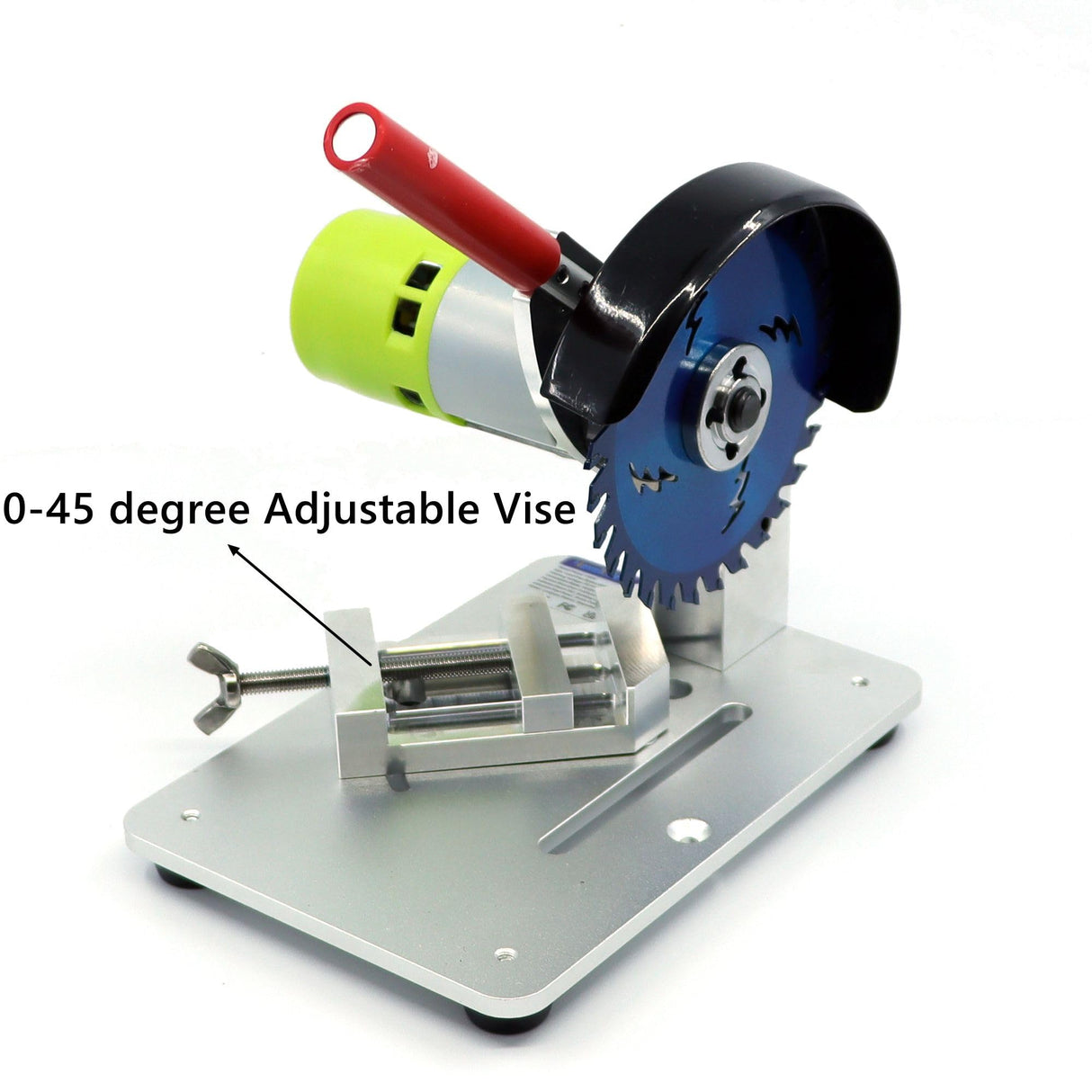 NovelLife Mini Miter Saw 4 inch Electric Table Cut-Off Chop Saw 775 Motor 105mm Circular Blade for DIY Model Crafts Hobby Metal Wood Plastic Compound NovelLife