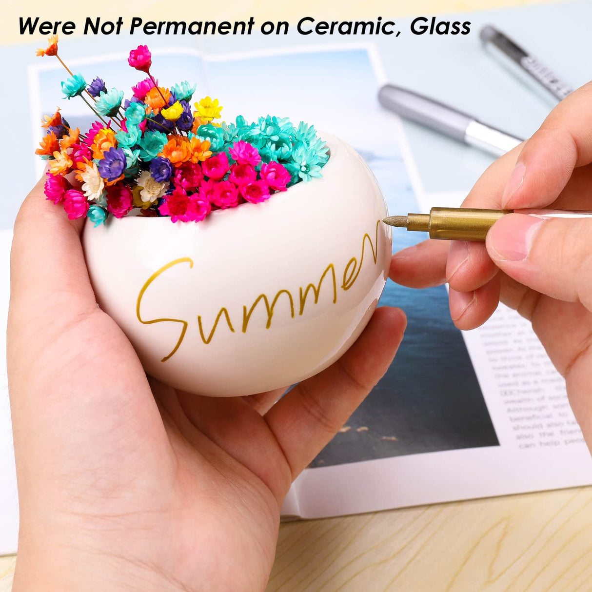 Dyvicl Silver Gold Pens and Hand Lettering Pens Dyvicl