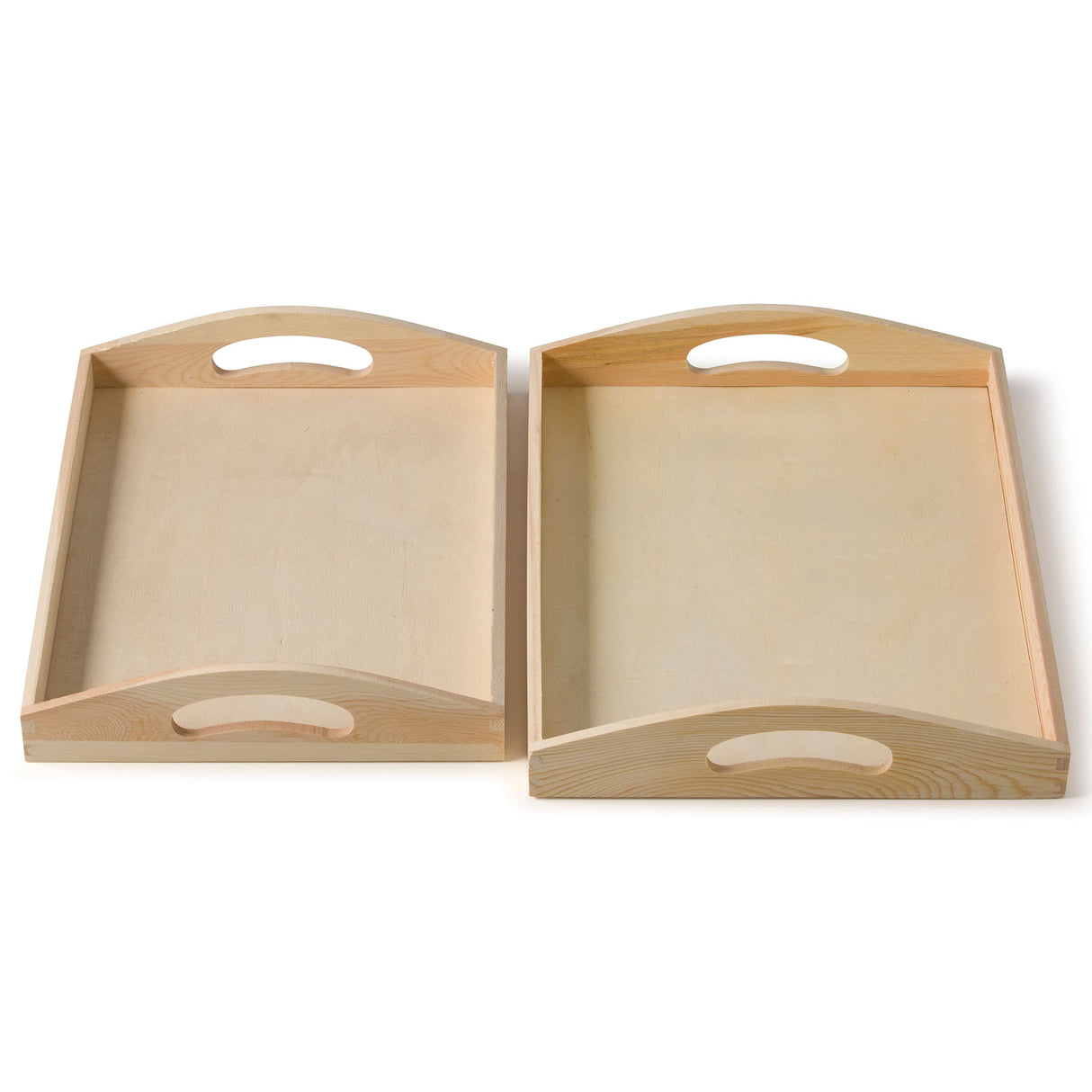 6 Pack: 13”; Wooden Tray by Make Market® Make Market