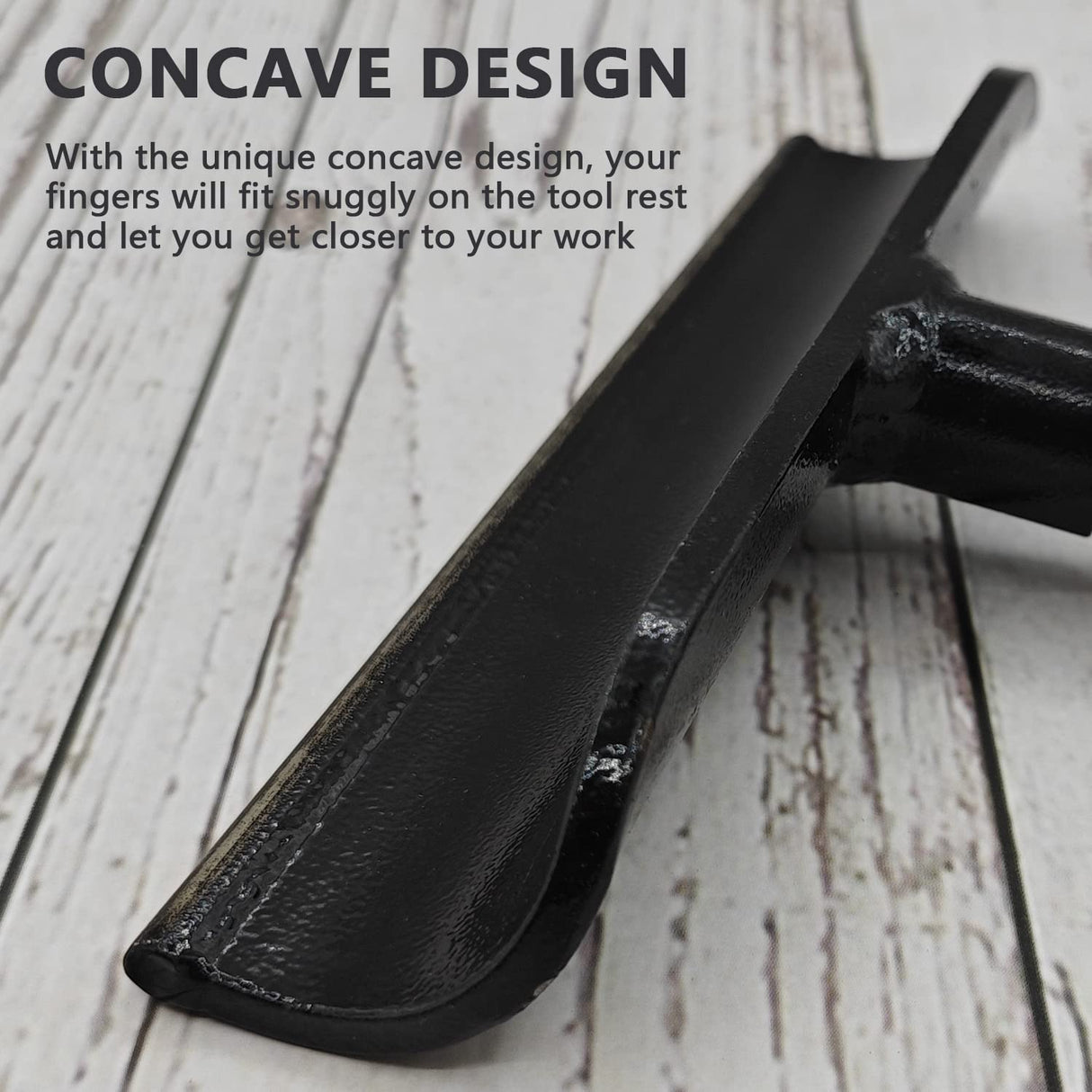 6" Lathe Tool Rest 5/8 Inch Post Stainless Steel Wood Lathe Tool Rests, Wood Lathe Tools and Accessories for Woodturning, Wood Turning Tools for YEIXCIKA