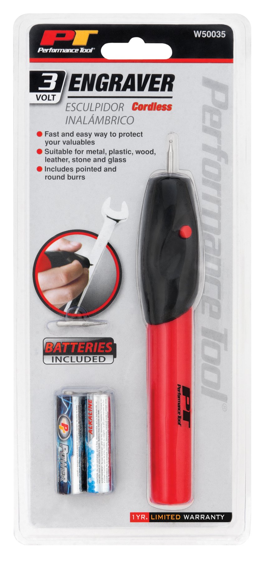 Performance Tool W50035 DIY Electric Etching Engraving Pen-Perfect Accessory for Crafting, Engrave Carve Tool Steel Jewellery Engraver Pen Performance Tool