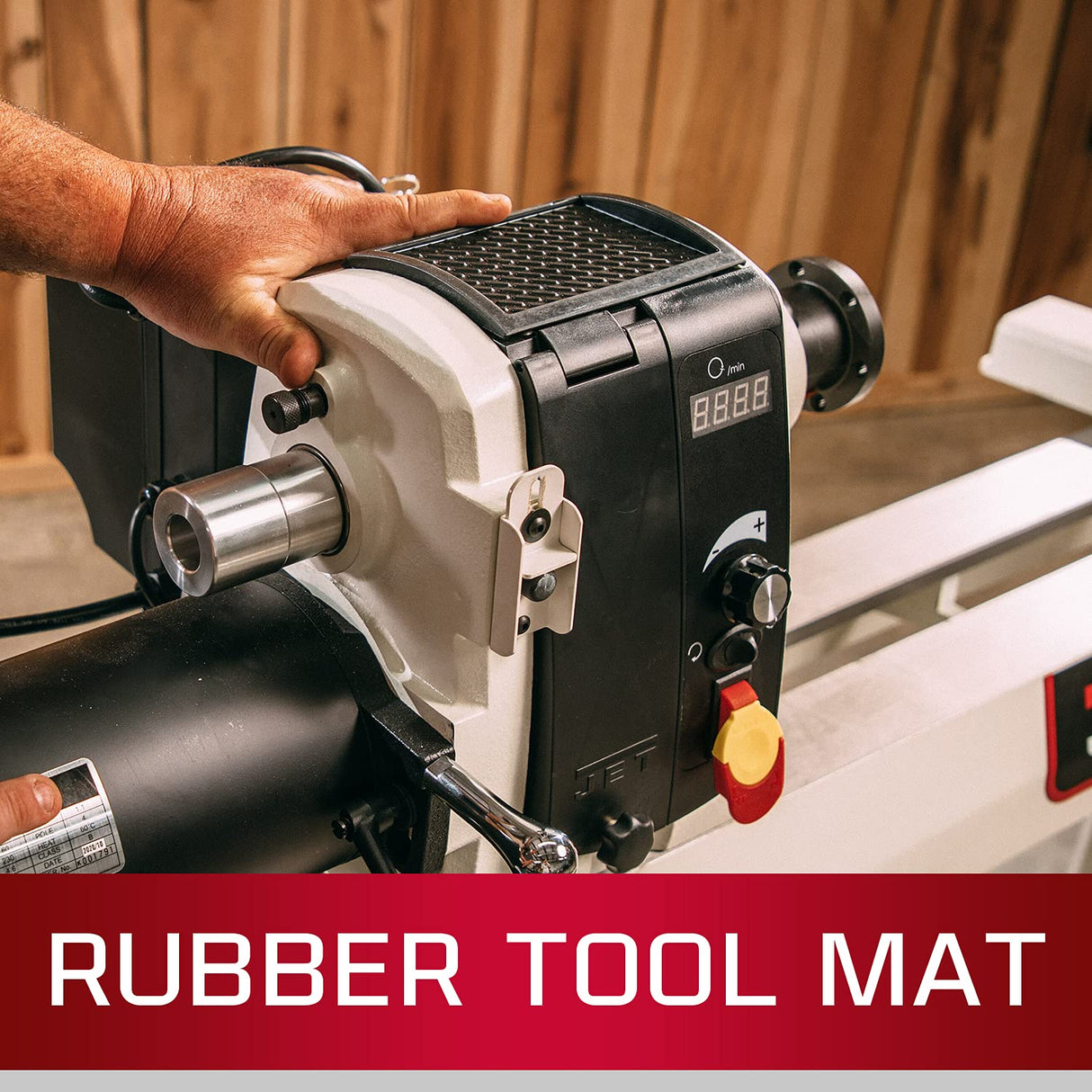 JET 16" x 40" Variable-Speed Woodworking Lathe, 1Ph 115V (JWL-1640EVS) Jet