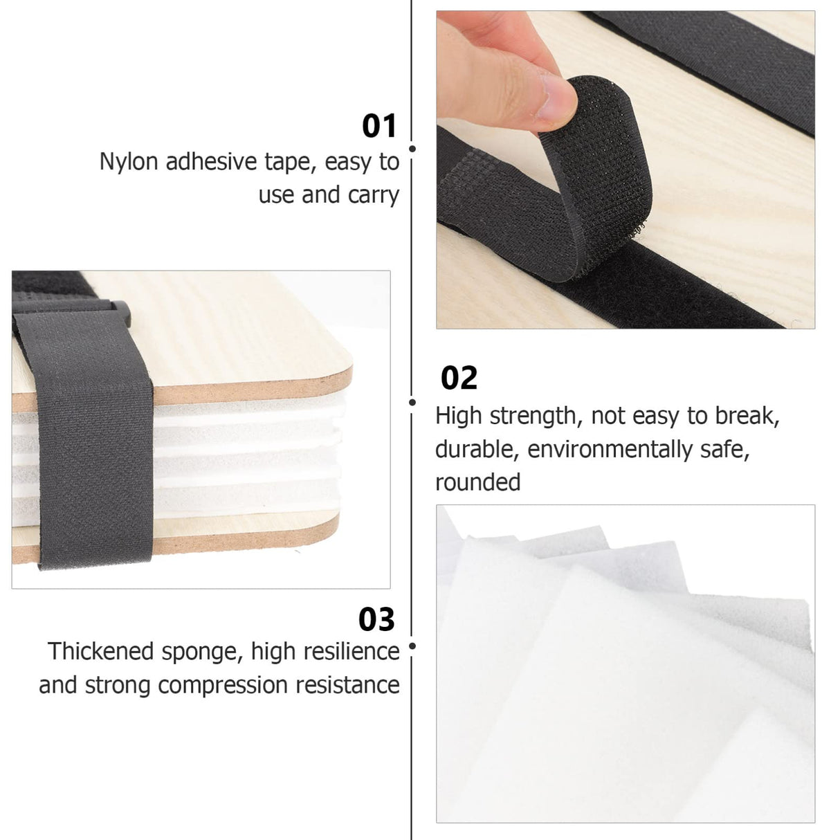 Abaodam 1 Set Nylon Jewelry Set Flowers Abaodam