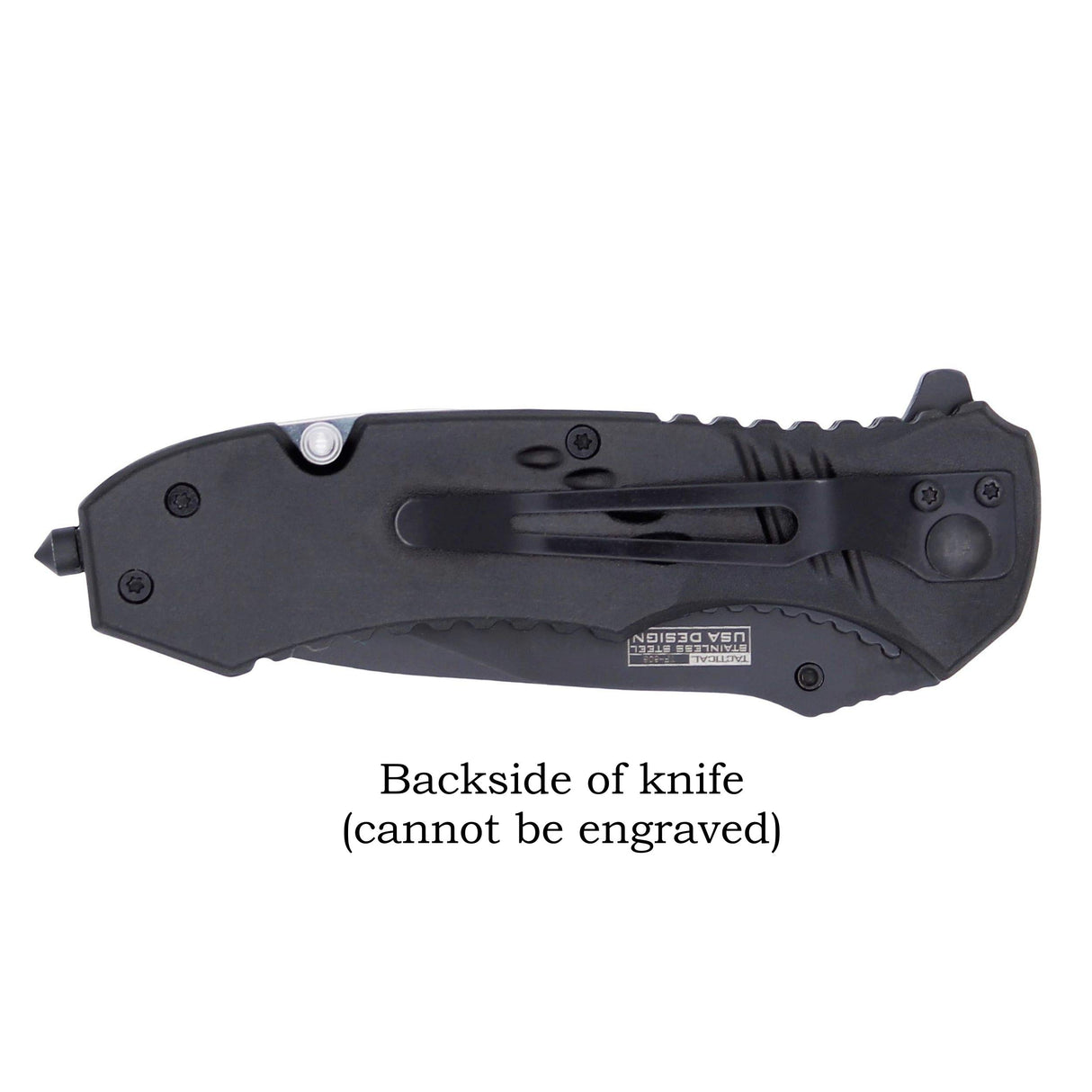 Palmetto Wood Shop Engraved Pocket Knife, Gifts For Men, Stainless Steel 3.25" Blade, 30 Optional Icons, Groomsmen Gifts, Personalized Knife for Palmetto Wood Shop