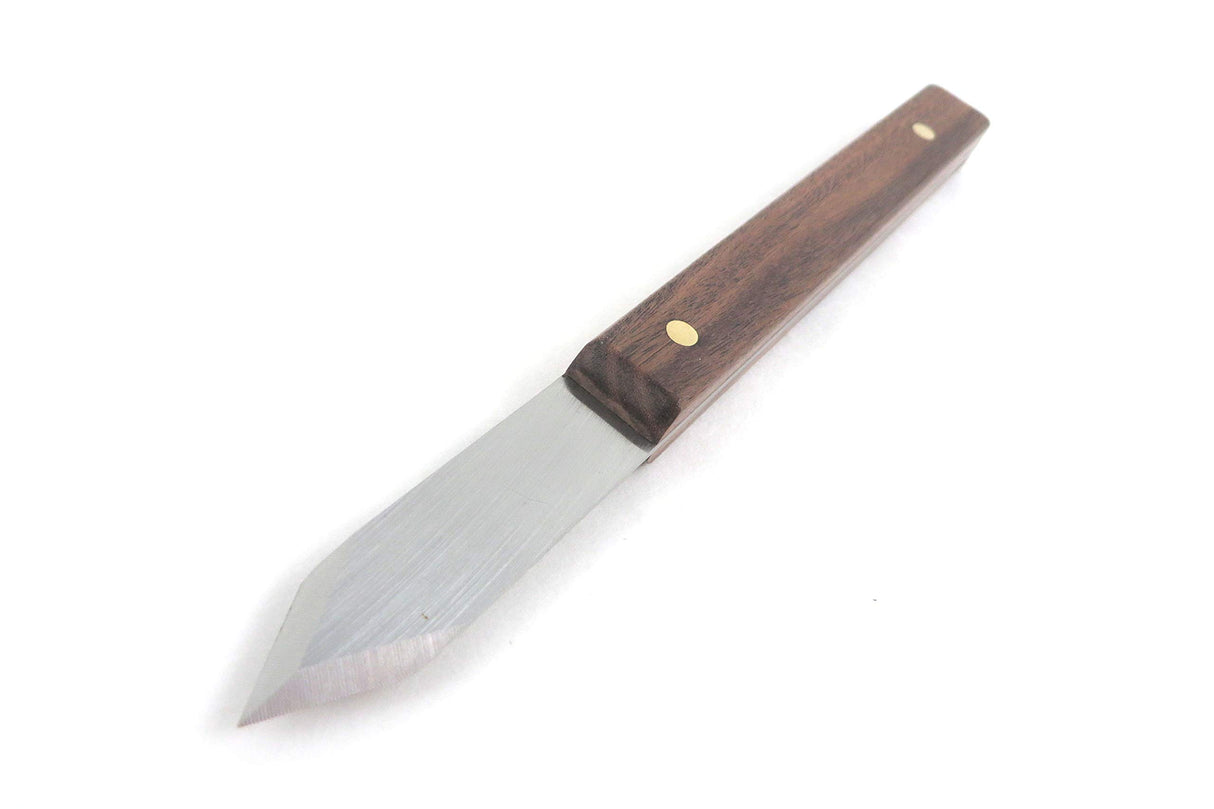 Mikov V2003008 Thin Blade Dual Bevel Marking Knife 0.060 Inch Thick Blade 1/2 inch Wide 1-7/8 Long with Rosewood Handle Stainless Steel Hardened to Mikov