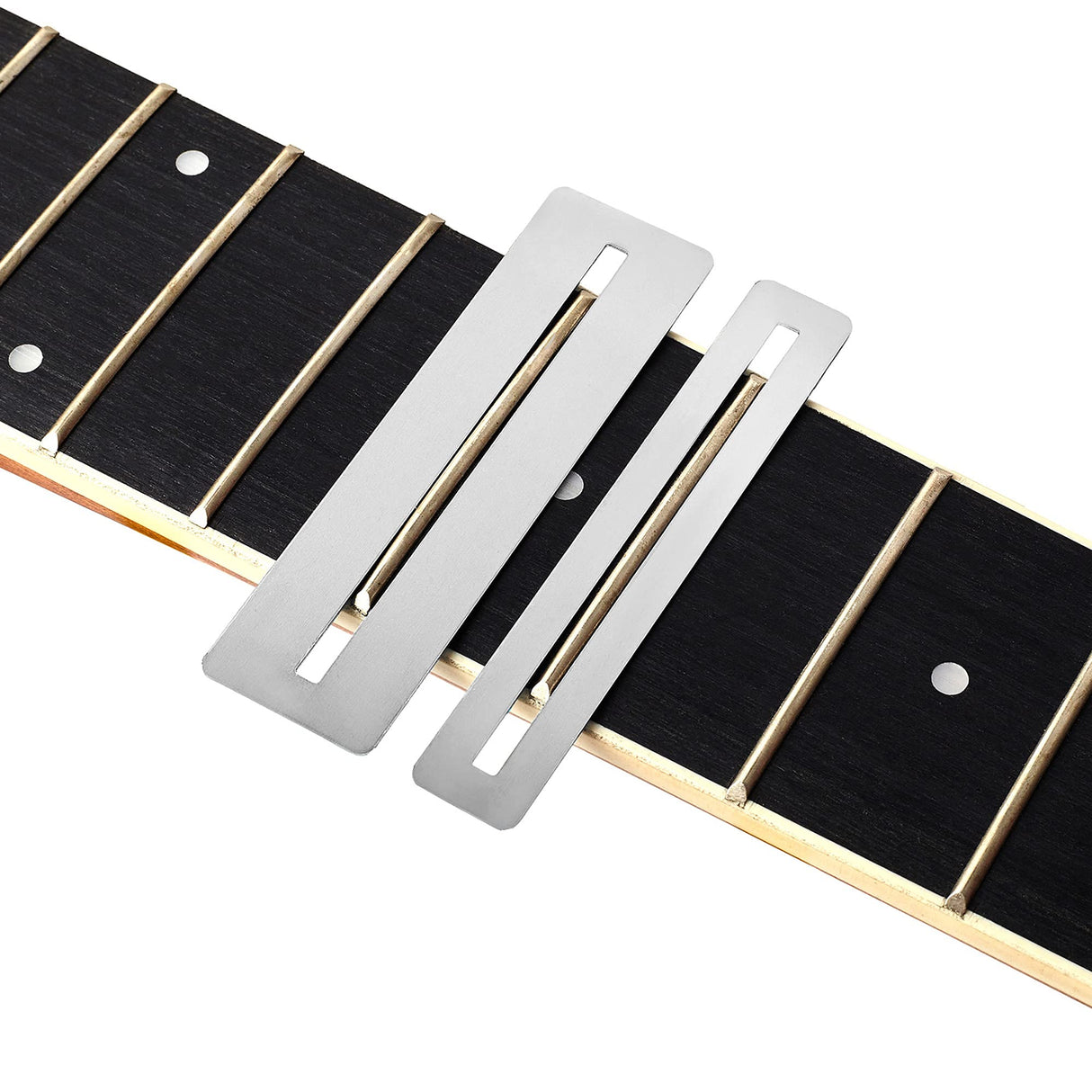 MIECOO 9PCS Guitar Luthier Repair Tool Kit Includes Guitar Fret Leveling Sanding Beam Leveler, Guitar Fret Crowning File, String Action Ruler Gauge, MIECOO MIECOO