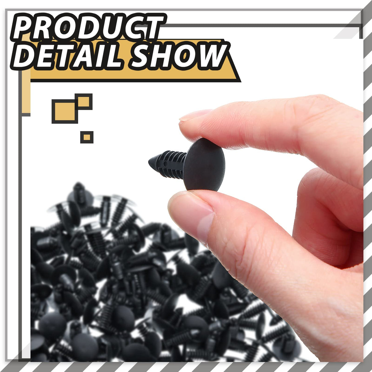 150 Pcs 7.5-8 mm Honeycomb Pins Honeycomb Laser Bed Hold Down Pins Engraver Accessories Honeycomb Fixing Needle for Grid Working Table Laser Cutter Tatuo