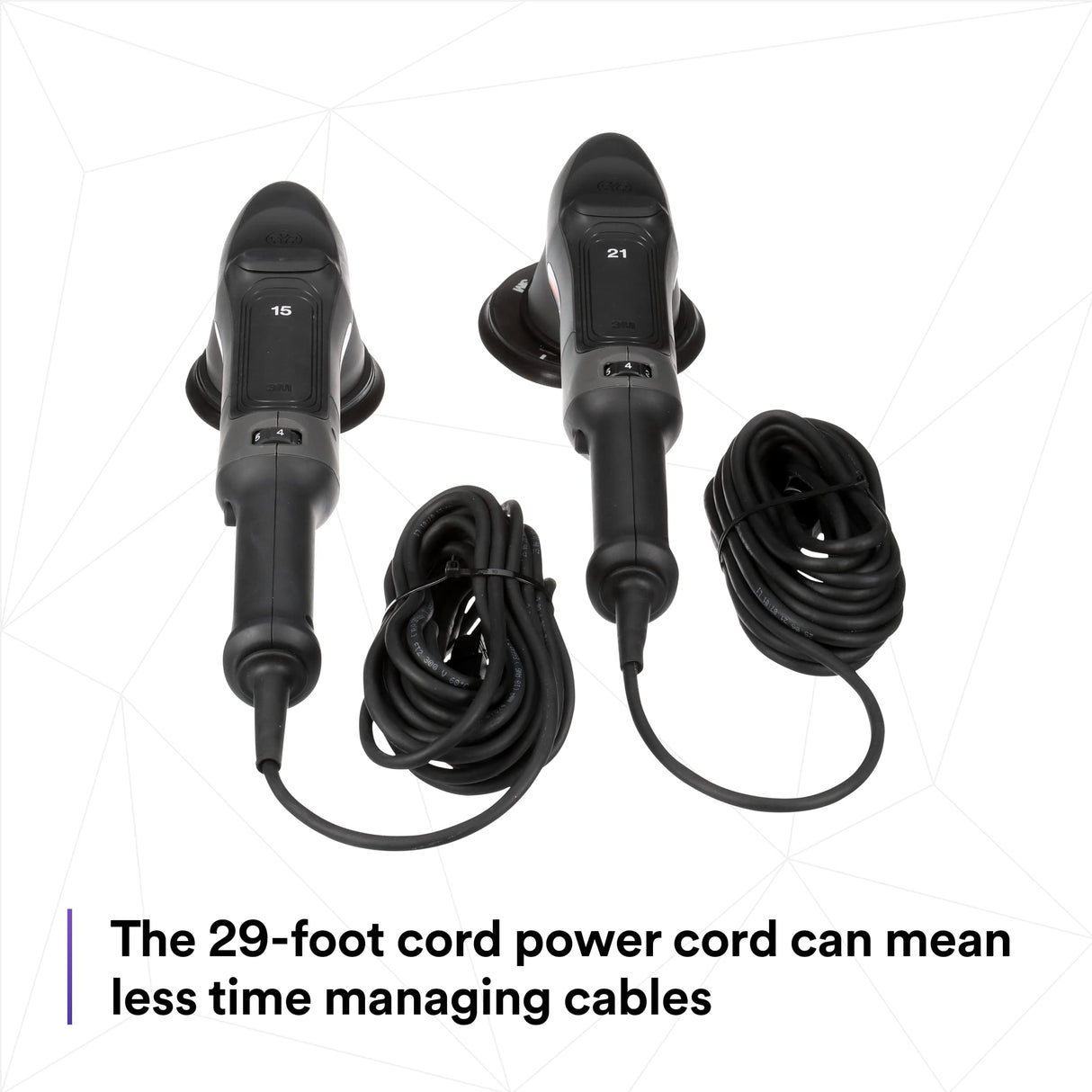 3M Perfect-It Random Orbital Polisher, 34100, 15mm, 120V/60Hz, Variable Speed Control for Automotive Refinishing, Refining, Polishing 3M