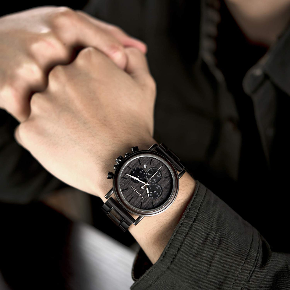 2win Engraved Wooden Watch for Boyfriend My Man Fiancé Husband Customized Personalized Wood Watches for Men Birthday Anniversary Personalized Watch 2win