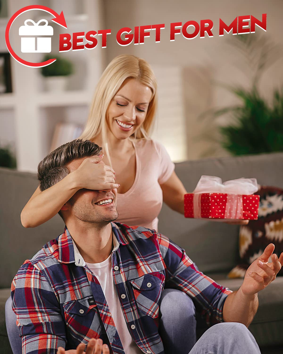 Coquimbo Tool Gifts for Men, Rechargeable LED Work Light Grill Light with Magnetic Base 5 Modes 360° Rotate (2Pack Black) Coquimbo